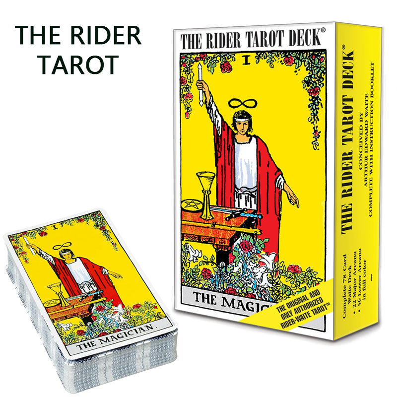 Tarot Deck With Guidebook - 초보자와 전문가를 위한 영어/스페인어 소책자와 함께