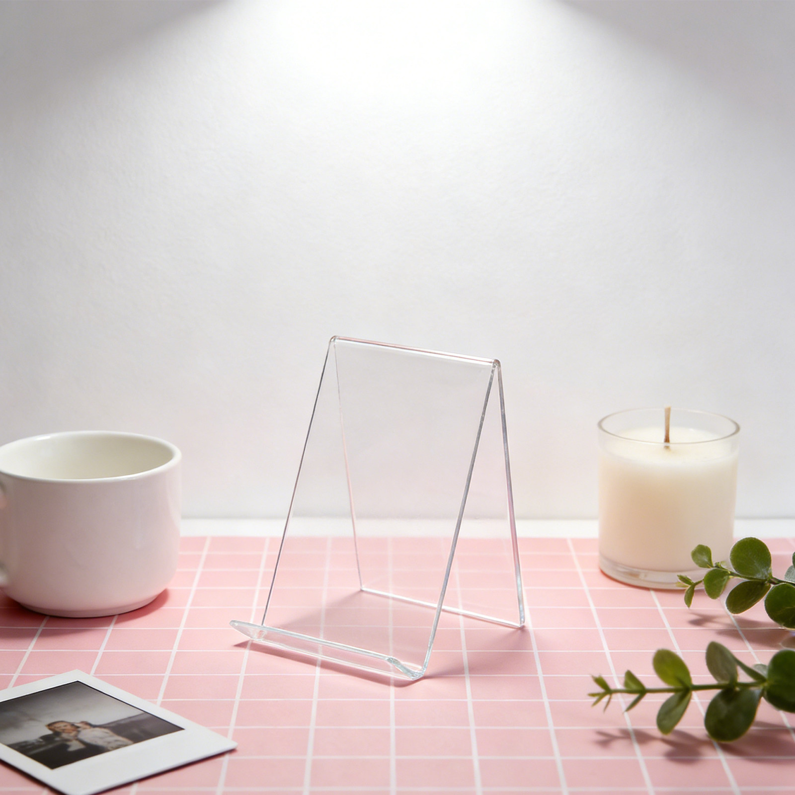 투명 아크릴 재질의 책꽂이 3개 세트, 선반이나 책상  - Clear Acrylic Book Stand Holder 리뷰 및 가격