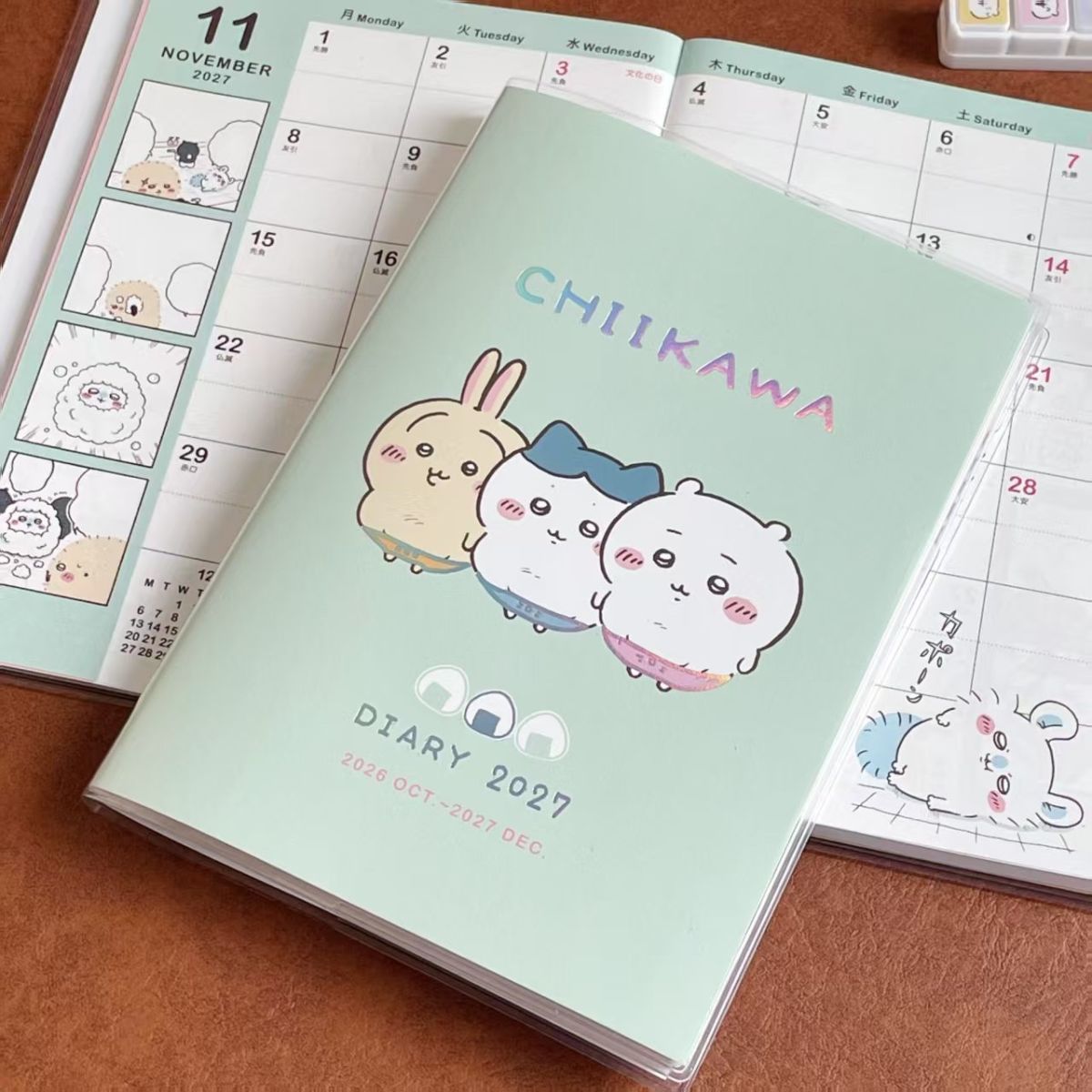 새로운 치이카와 2027 일정 계획, 만화 스타일의 내 - Stationery Books 리뷰 및 가격