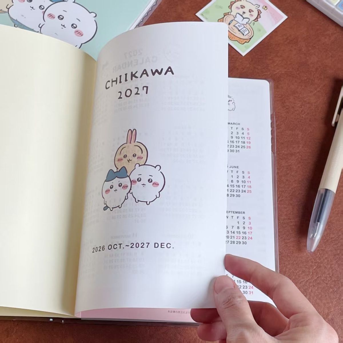 새로운 치이카와 2027 일정 계획, 만화 스타일의 내 - Stationery Books 리뷰 및 가격